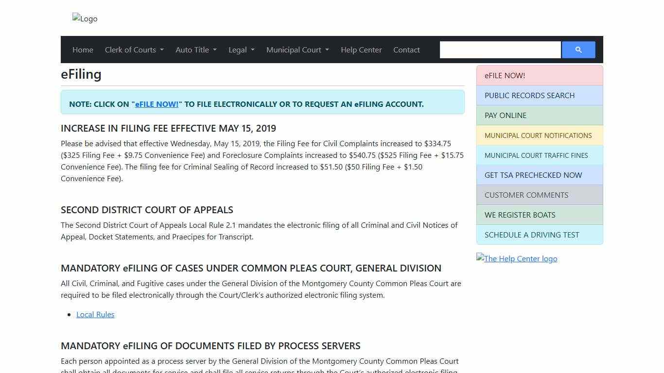 Mike Foley, Montgomery County Clerk of Courts